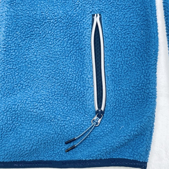 Kari Traa Sweater Women's S Blue Fleece Full Zip Side Pocket Zipper Collar - Picture 5 of 16